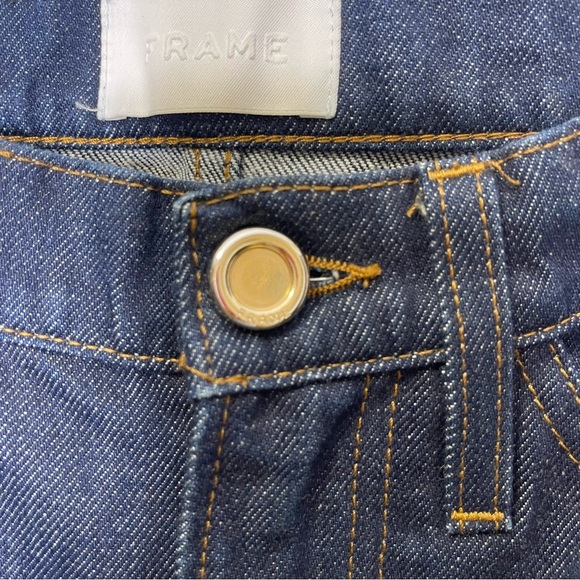 FRAME Denim Womens Le Italien Wide Crop Jeans Sz 25 - Picture 7 of 13